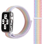 魔術貼尼龍錶帶，適用於 Apple Watch Series 3 & 2 & 1 42mm，適用於 Series 3 & 2 & 1 42mm