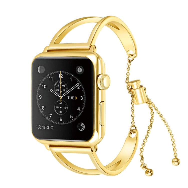 字母 V 形手鍊金屬手錶錶帶，配不鏽鋼錶扣，適用於 Apple Watch Ultra 49mm 及 Watch Ultra 2 49mm / Series 10 46mm / 9&8&7 45mm / SE 3&SE 2&6&SE&5&4 44mm / 3&2&1 42mm，7 45mm / 6&SE&5&4 44mm / 3&2&1 42mm