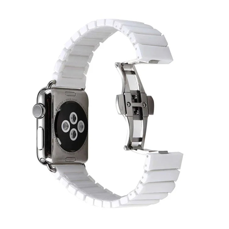 適用於 Apple Watch Series 3 & 2 & 1 38mm 精緻陶瓷手錶錶帶，38mm