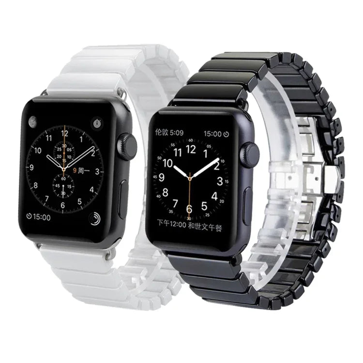 適用於 Apple Watch Series 3 & 2 & 1 38mm 精緻陶瓷手錶錶帶，38mm