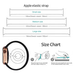 適用於 Apple Watch Series 8&7 41mm / SE 2&6&SE&5&4 40mm / 3&2&1 38mm 純色彈性矽膠錶帶，尺寸：M 143mm（湖水藍），尺寸：M 143mm