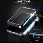 mocolo 0.33mm 9H 3D 圓邊全膠鋼化玻璃膜，適用於 Apple Watch Series 6 / 5 / 4 / Watch SE 40mm，適用於 Apple Watch Series 6 / 5 / 4 / Watch SE 40mm