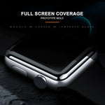 mocolo 0.33mm 9H 3D 圓邊全膠鋼化玻璃膜，適用於 Apple Watch Series 6 / 5 / 4 / Watch SE 40mm，適用於 Apple Watch Series 6 / 5 / 4 / Watch SE 40mm