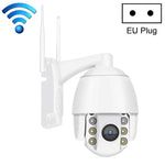 QX2 1080P HD 360 度全景 WiFi 日夜全彩 IP66 防水智慧攝影機, 支援動態偵測 / 雙向語音 / TF 卡, 美國插頭, WiFi 版本