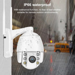 QX2 1080P HD 360 度全景 WiFi 日夜全彩 IP66 防水智慧攝影機, 支援動態偵測 / 雙向語音 / TF 卡, 美國插頭, WiFi 版本