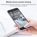 QX2 1080P HD 360 度全景 WiFi 日夜全彩 IP66 防水智慧攝影機, 支援動態偵測 / 雙向語音 / TF 卡, 美國插頭, WiFi 版本