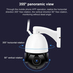 QX5 200 萬像素 1080P HD 20 倍變焦無線 WiFi 半球智能攝影機，支援紅外線夜視／動態偵測／語音對講／TF 卡，澳規插頭，WiFi 版本