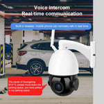 QX5 200 萬像素 1080P HD 20 倍變焦無線 WiFi 半球智能攝影機，支援紅外線夜視／動態偵測／語音對講／TF 卡，澳規插頭，WiFi 版本