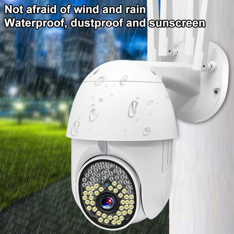 QX38 1080P WiFi 高清監控攝影機戶外半球型攝影機，支援夜視及雙向語音及動態偵測，QX38