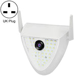 DP16 2.0 百萬像素 42 顆 LED 花園燈智慧攝影機，支援動態偵測／夜視／語音對講／TF 卡，澳規插頭，DP16