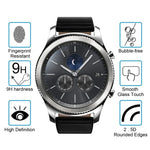 ENKAY Hat-Prince，適用於 Samsung Gear S3 智慧手錶，0.2mm 9H 表面硬度 2.15D 防爆鋼化玻璃螢幕膜