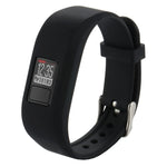 適用於 Garmin Vivofit 3 智慧手錶 矽膠錶帶，長度：約 24.2 公分