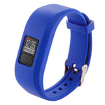適用於 Garmin Vivofit 3 智慧手錶 矽膠錶帶，長度：約 24.2 公分