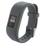 適用於 Garmin Vivofit 3 智慧手錶 矽膠錶帶，長度：約 24.2 公分