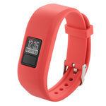 適用於 Garmin Vivofit 3 智慧手錶 矽膠錶帶，長度：約 24.2 公分