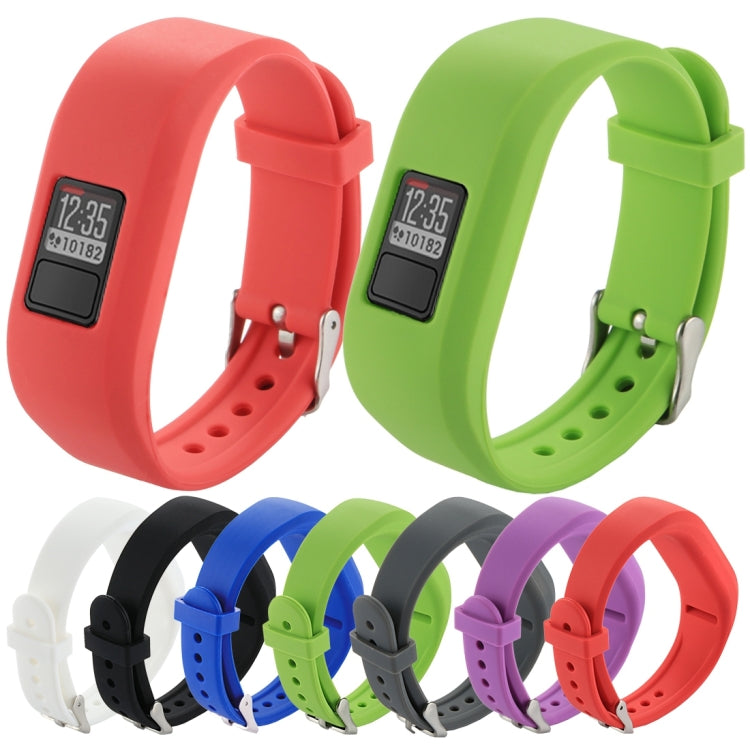 適用於 Garmin Vivofit 3 智慧手錶 矽膠錶帶，長度：約 24.2 公分