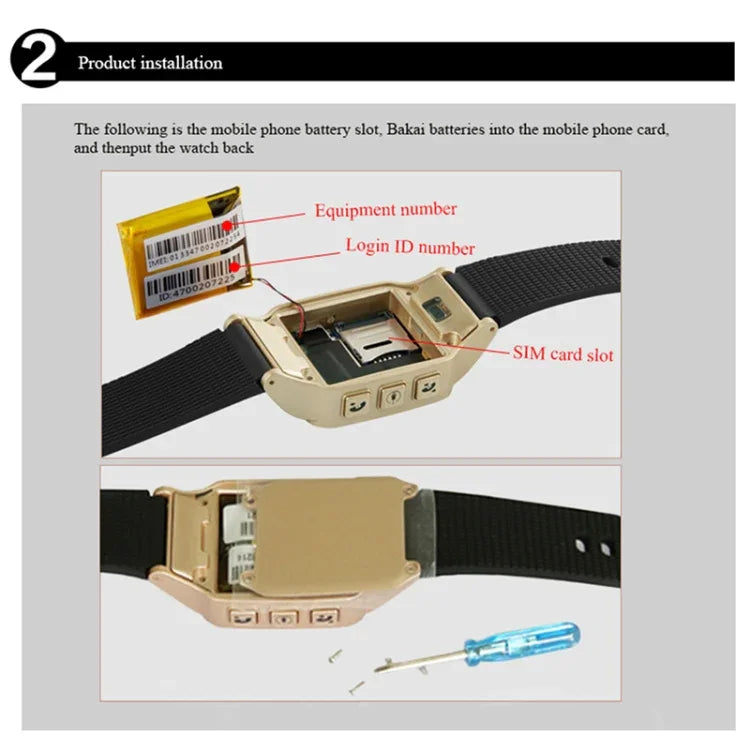 D99+ 1.22 吋高清 LCD 螢幕 GPS 智慧手錶，適合長者防水，支援 GPS + LBS + WiFi 定位／雙向通話／語音監控／一鍵急救／離腕警報／安全圍欄，D99+ 玫瑰金