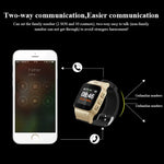 D99+ 1.22 吋高清 LCD 螢幕 GPS 智慧手錶，適合長者防水，支援 GPS + LBS + WiFi 定位／雙向通話／語音監控／一鍵急救／離腕警報／安全圍欄，D99+ 玫瑰金