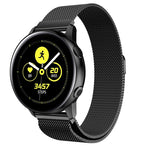 Milanis 磁吸不鏽鋼網狀手錶錶帶，適用於 Galaxy Watch Active 20mm