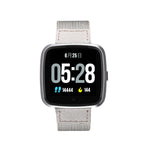 DTNO.1 G12 1.3 吋 OLED 彩色螢幕智慧手環 IP67 防水，尼龍錶帶，支援來電提醒／心率監測／久坐提醒／多運動模式