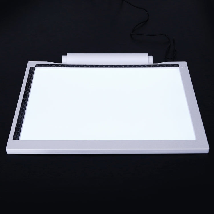 A4-19 6.5W 三段亮度可調 A4 LED 繪圖素描燈板，附 USB 線