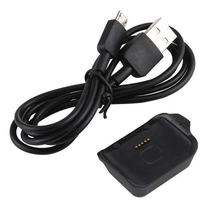 1米便攜智慧手錶充電座 USB 充電線，適用於 Samsung Gear Live R382，適用於 Samsung R382