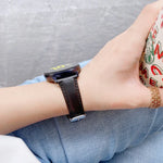 適用於 Samsung Galaxy Watch 20mm 智慧手錶通用雙面皮革小錶帶，20mm