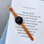 適用於 Samsung Galaxy Watch 20mm 智慧手錶通用雙面皮革小錶帶，20mm