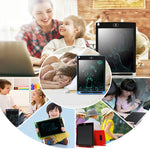 便攜式 8.5 吋 LCD 書寫板繪畫塗鴉電子手寫板留言圖形板草稿紙，附書寫筆，8.5 吋黑色，8.5 吋綠色，8.5 吋藍色，8.5 吋紅色，8.5 吋白色