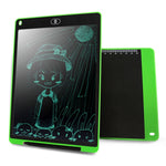 便攜式 12 吋 LCD 書寫板繪畫塗鴉電子手寫板留言圖形板草稿紙，附書寫筆，12 吋黑色，12 吋綠色，12 吋藍色，12 吋紅色，12 吋白色