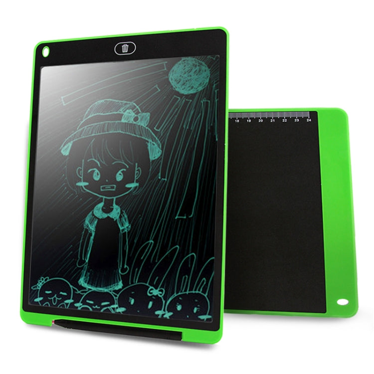 便攜式 12 吋 LCD 書寫板繪畫塗鴉電子手寫板留言圖形板草稿紙，附書寫筆，12 吋黑色，12 吋綠色，12 吋藍色，12 吋紅色，12 吋白色