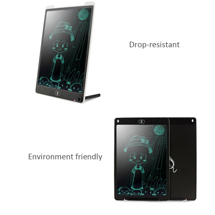 便攜式 12 吋 LCD 書寫板繪畫塗鴉電子手寫板留言圖形板草稿紙，附書寫筆，12 吋黑色，12 吋綠色，12 吋藍色，12 吋紅色，12 吋白色