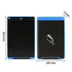 便攜式 12 吋 LCD 書寫板繪畫塗鴉電子手寫板留言圖形板草稿紙，附書寫筆，12 吋黑色，12 吋綠色，12 吋藍色，12 吋紅色，12 吋白色