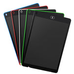 便攜式 12 吋 LCD 書寫板繪畫塗鴉電子手寫板留言圖形板草稿紙，附書寫筆，12 吋黑色，12 吋綠色，12 吋藍色，12 吋紅色，12 吋白色