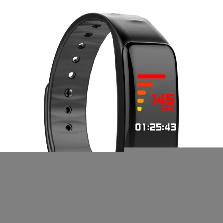 CHIGU C1Plus Fitness Tracker 0.96 inch IPS Screen Smartband Bracelet, IP67 Waterproof, Support Sports Mode / Blood Pressure / Sleep Monitor / Heart Rate Monitor / Fatigue Monitor / Sedentary Reminder, C1 Plus Black, C1 Plus Blue, C1 Plus Purple        ...