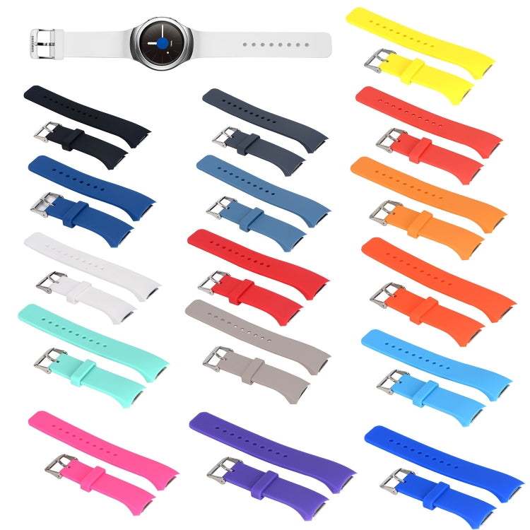 純色錶帶，適用於 Galaxy Gear S2 R720