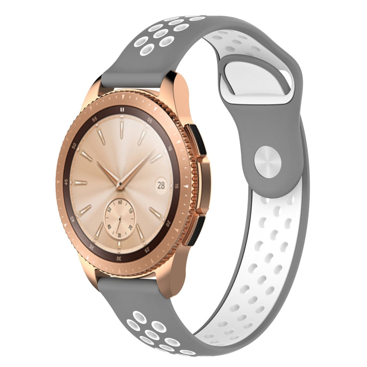 雙色錶帶，適用於 Galaxy Watch 42mm
