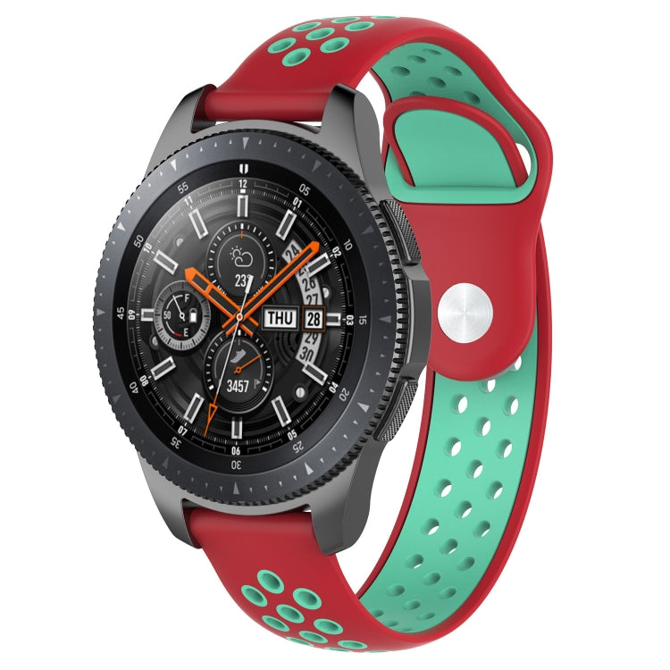雙色錶帶，適用於 Galaxy Watch 46mm