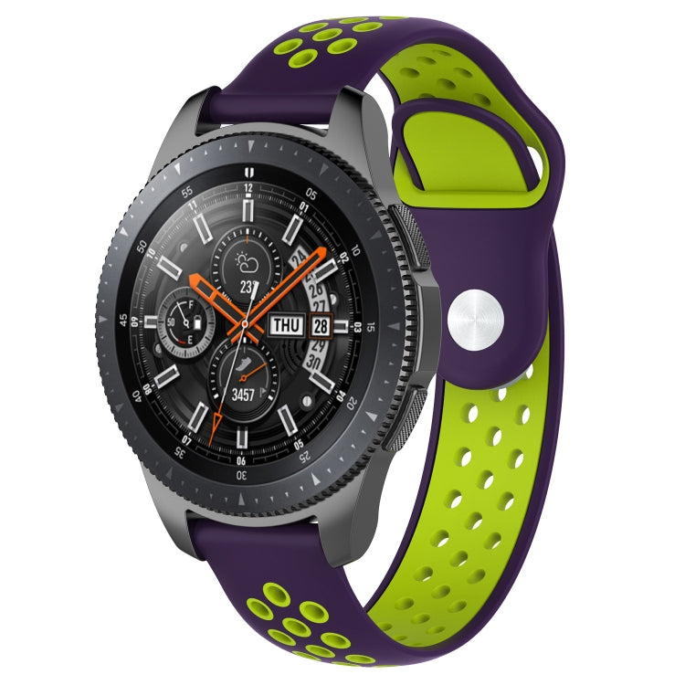 雙色錶帶，適用於 Galaxy Watch 46mm