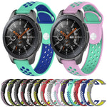 雙色錶帶，適用於 Galaxy Watch 46mm