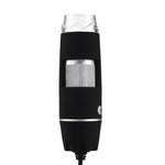 1000X 放大鏡 0.3MP 影像感測器 USB 數位顯微鏡，配 8 顆 LED 燈及專業支架，1000X