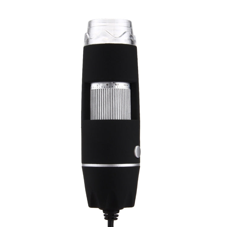 1000X 放大鏡 0.3MP 影像感測器 USB 數位顯微鏡，配 8 顆 LED 燈及專業支架，1000X