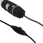 1000X 放大鏡 0.3MP 影像感測器 USB 數位顯微鏡，配 8 顆 LED 燈及專業支架，1000X