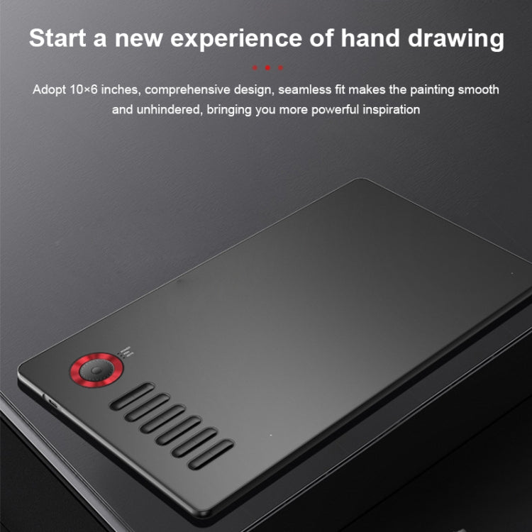 VEIKK A15PRO 10x6 吋 5080 LPI Type-C 介面智慧觸控電子繪圖板