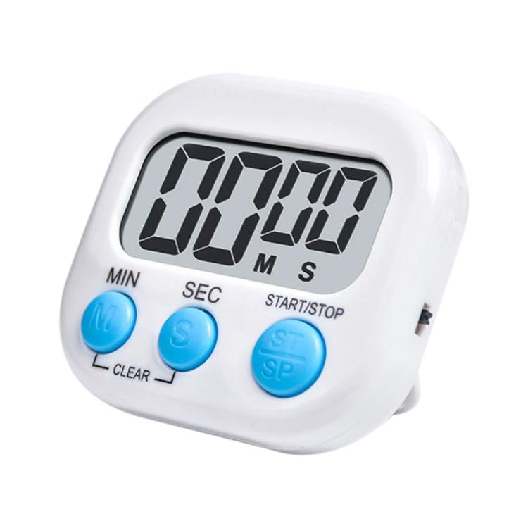數字廚房計時器電子鬧鐘磁性背面帶 LCD 顯示，適用於烹飪烘焙運動遊戲辦公，HX103-2，118
