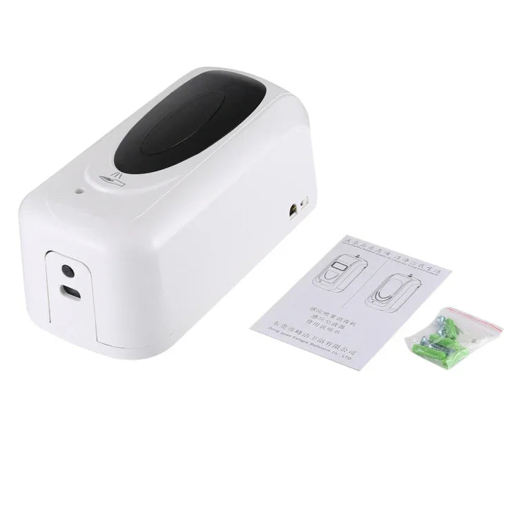 F1303 1000毫升無接觸自動紅外線感應噴霧消毒器，F1303