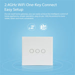 NEO NAS-SC03W 無線 WiFi 歐盟智能燈控開關 3 路，3 路