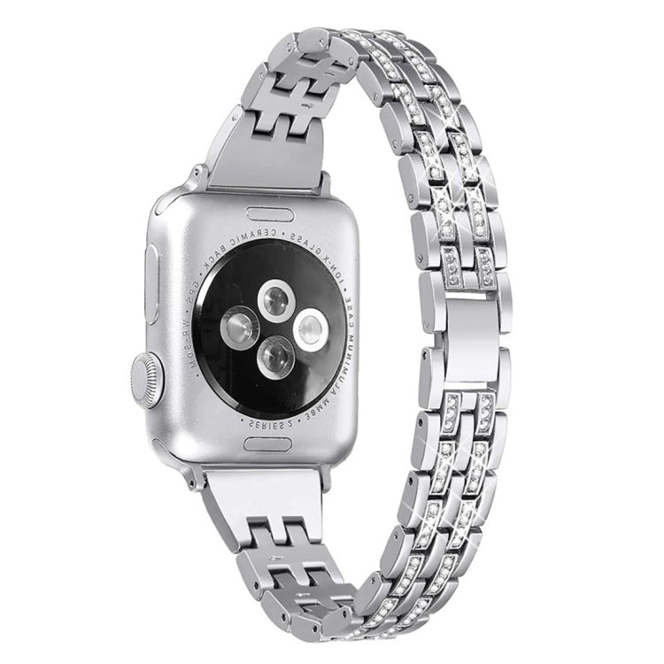 彩鑽不鏽鋼錶帶 適用 Apple Watch Series 7 41mm / 6 & SE & 5 & 4 40mm / 3 & 2 & 1 38mm