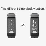 TLW T6 健身追蹤器 0.96 吋 OLED 顯示手環智慧手環，支援運動模式／心電圖／心率監測／血壓／睡眠監測，T6 黑色，T6 藍色，T6 紅色