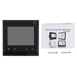 BHT-002GALW 3A負載水加熱型LCD數字加熱室內恆溫器帶時間顯示，WiFi控制，BHT-002GBLW 3A（黑色）水加熱型，BHT-002GBLW 3A（白色）水加熱型